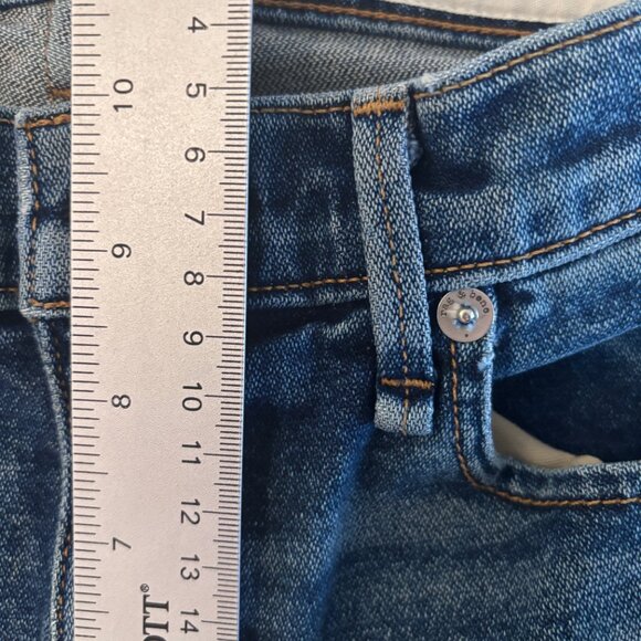 Rag & Bone Women’s Jeans Size 26 Kick Flare Raw Hem Blue - Picture 11 of 16